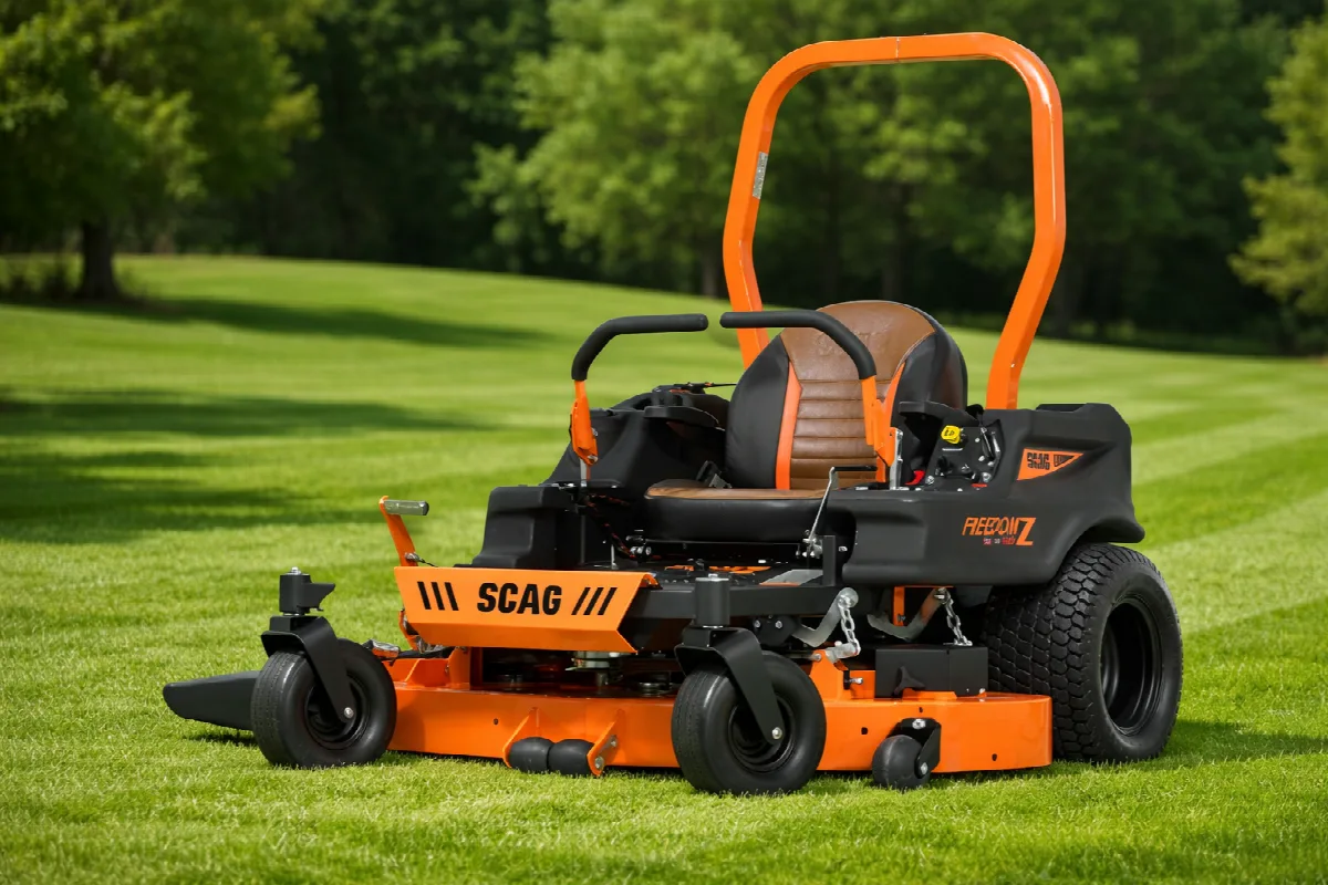 Scag 48″ Freedom Z Zero Turn 23HP Kawasaki Engine