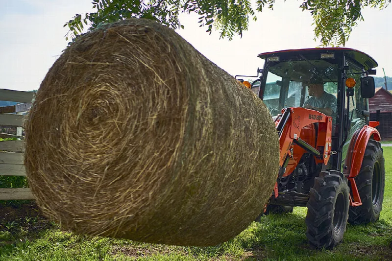 Bad Boy 5045H 48HP Compact Utility Tractor with Loader and Agricultural Tires