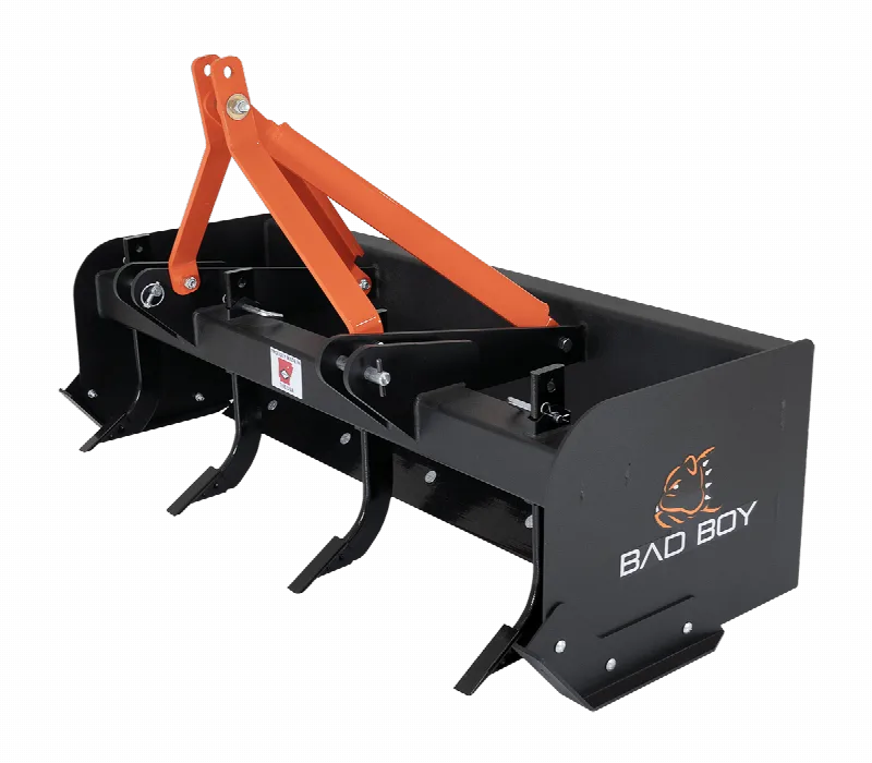 Bad Boy 4' Box Blade for Compact Tractors