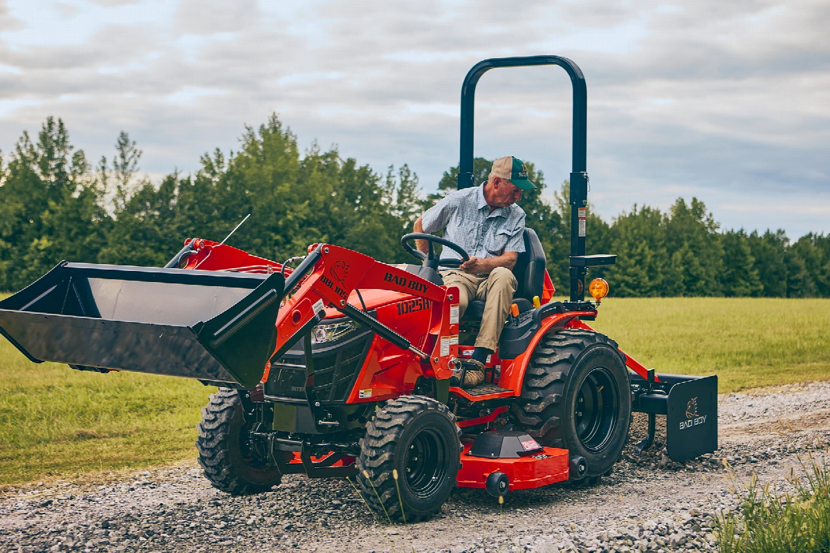 Bad Boy 4' Box Blade for Compact Tractors