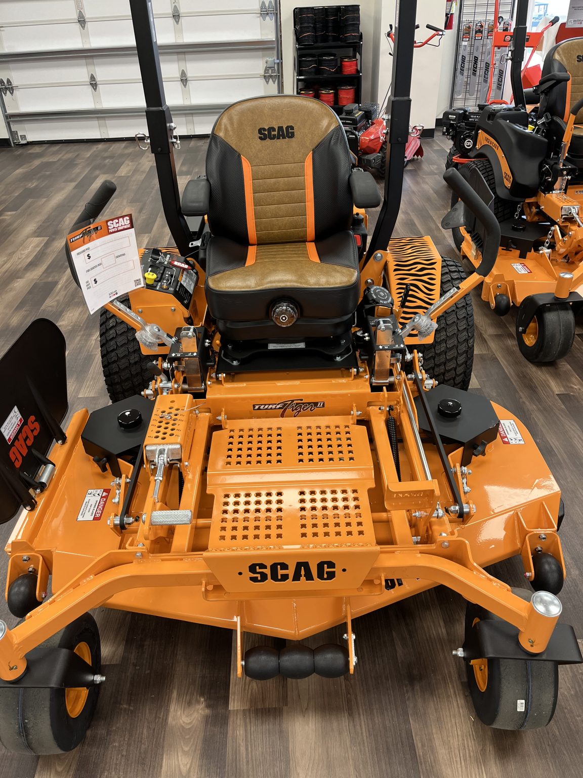 Scag Turf Tiger II 61" Mower Kawasaki 31HP Liquid Cooled Engine