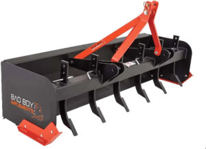 Bad Boy 72″ Box Blade – Heavy-Duty 3-Point Hitch Tractor Implement