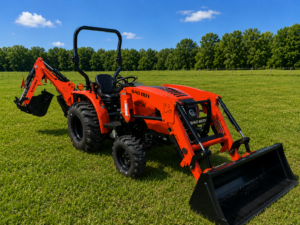 4025 Bad Boy Tractor With Back Hoe And Loader BB4025HILB 25HP 3 Cylinder Diesel